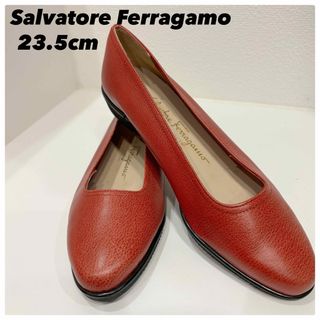 Salvatore Ferragamo(バレエシューズ ・ レッド/赤色系)の Salvatore Ferragamo(バレエシューズ ・ レッド/赤色系)の