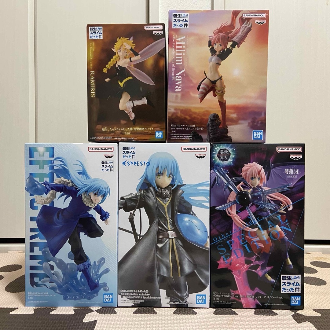 転スラ 5体セット 転生したらスライムだった件 フィギュア 転スラ 5体セット 転生したらスライムだった件 フィギュア