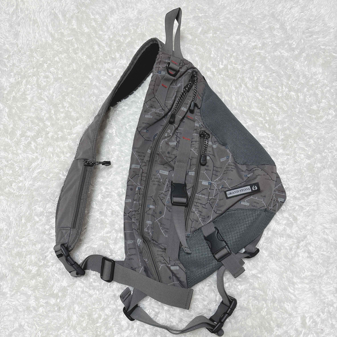 美品】 y2k 00s グランドストーン ワンショルダー ストリートの 美品】 y2k 00s グランドストーン ワンショルダー ストリートの