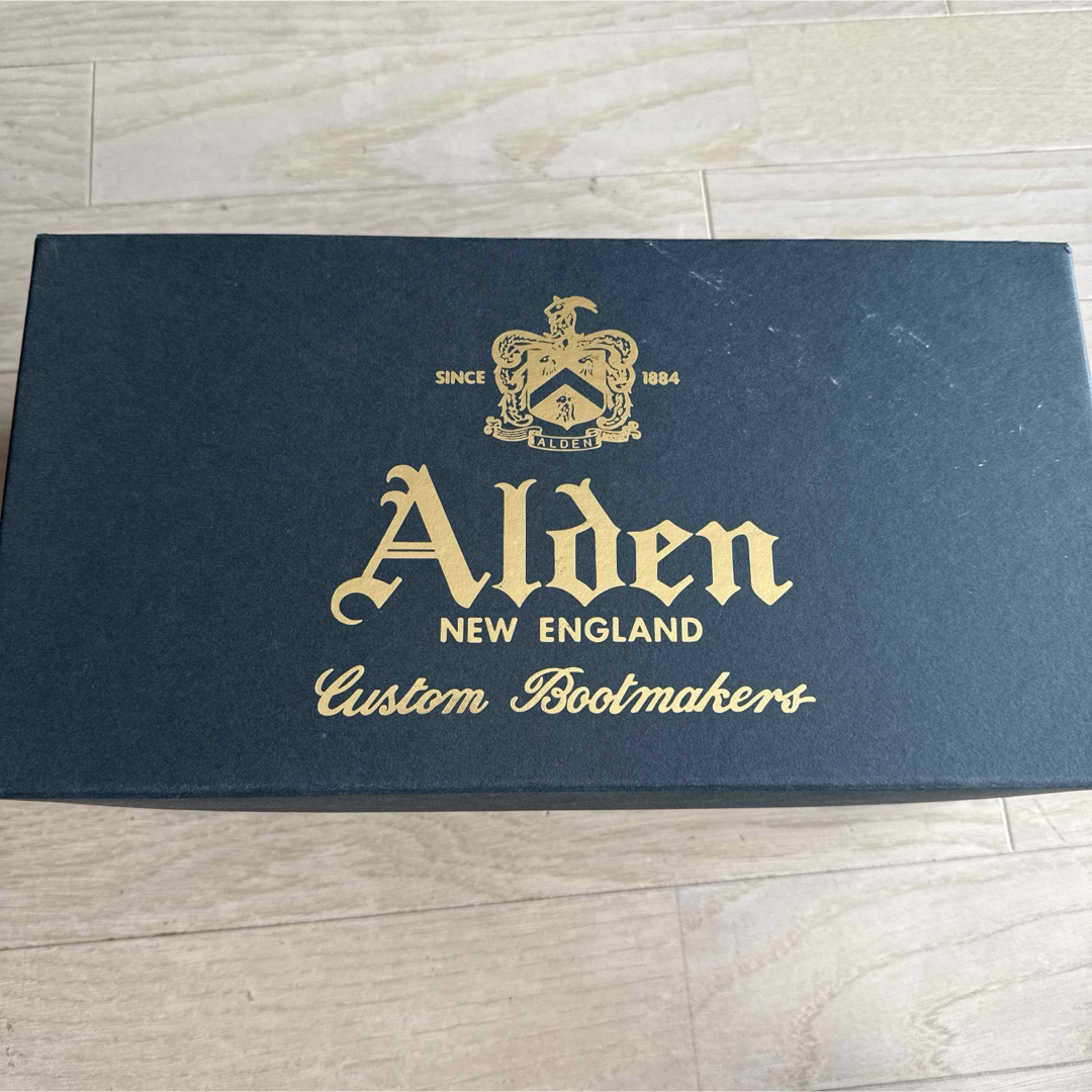 Alden - 【新品未使用】オールデン 962 Uチップ カーフ 7.5Dの Alden - 【新品未使用】オールデン 962 Uチップ カーフ 7.5Dの