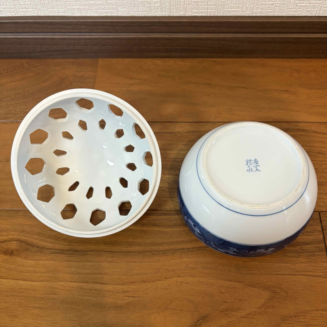 有田焼 - 有田焼 切透し 香爐 香炉 蓋物 白磁の通販 by yun's 有田焼 - 有田焼 切透し 香爐 香炉 蓋物 白磁の通販 by yun's