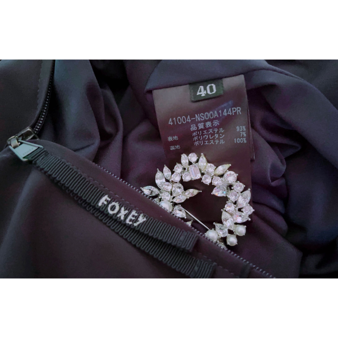 FOXEY - FOXEY 2021年rainyギャザーワンピース40新品同様 reneの FOXEY - FOXEY 2021年rainyギャザーワンピース40新品同様 reneの