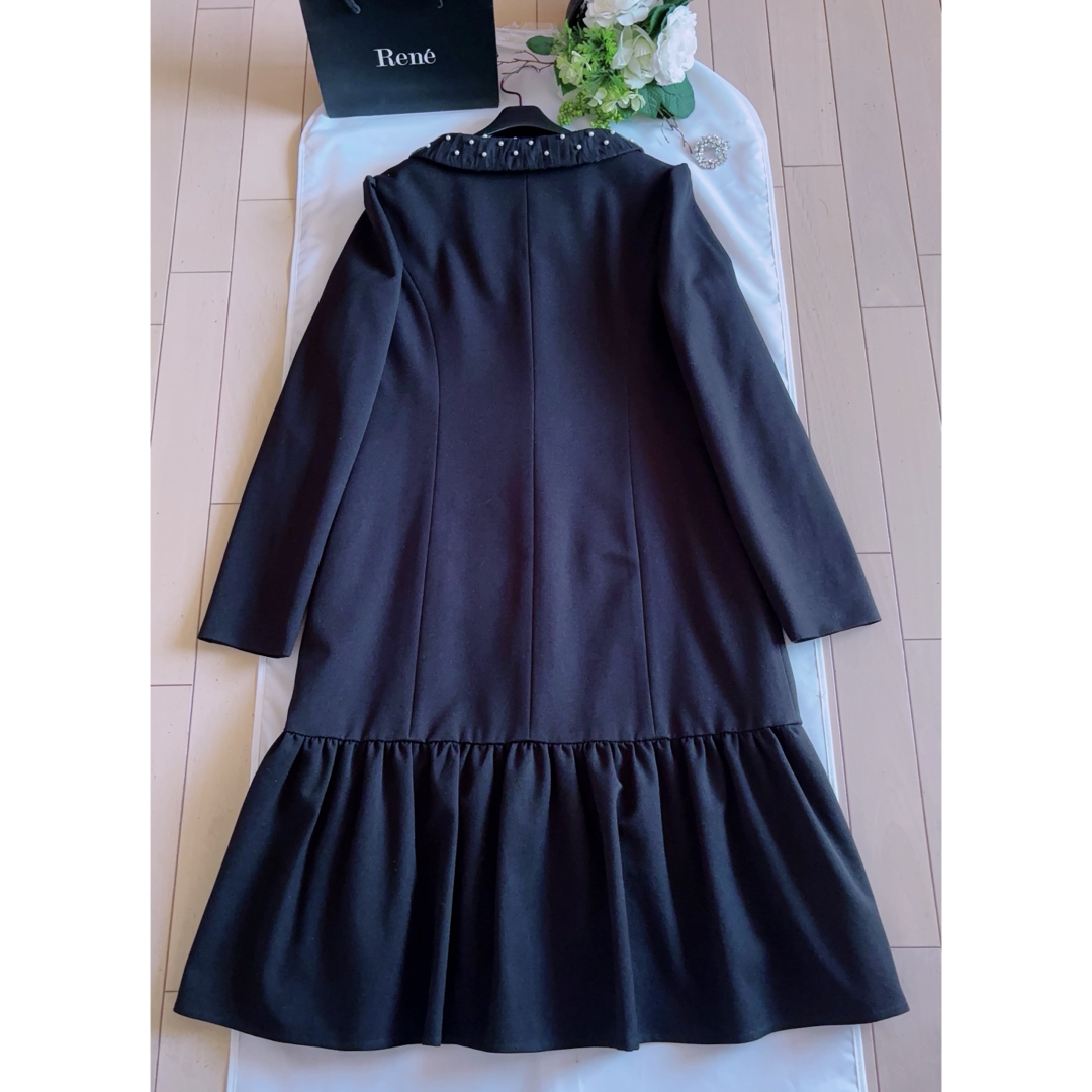 FOXEY - Rene 2021年パール襟ワンピース希少38新品同様 foxeyの FOXEY - Rene 2021年パール襟ワンピース希少38新品同様 foxeyの