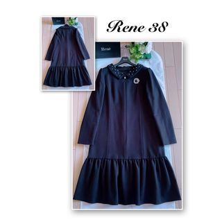 FOXEY - Rene 2021年パール襟ワンピース希少38新品同様 foxeyの FOXEY - Rene 2021年パール襟ワンピース希少38新品同様 foxeyの