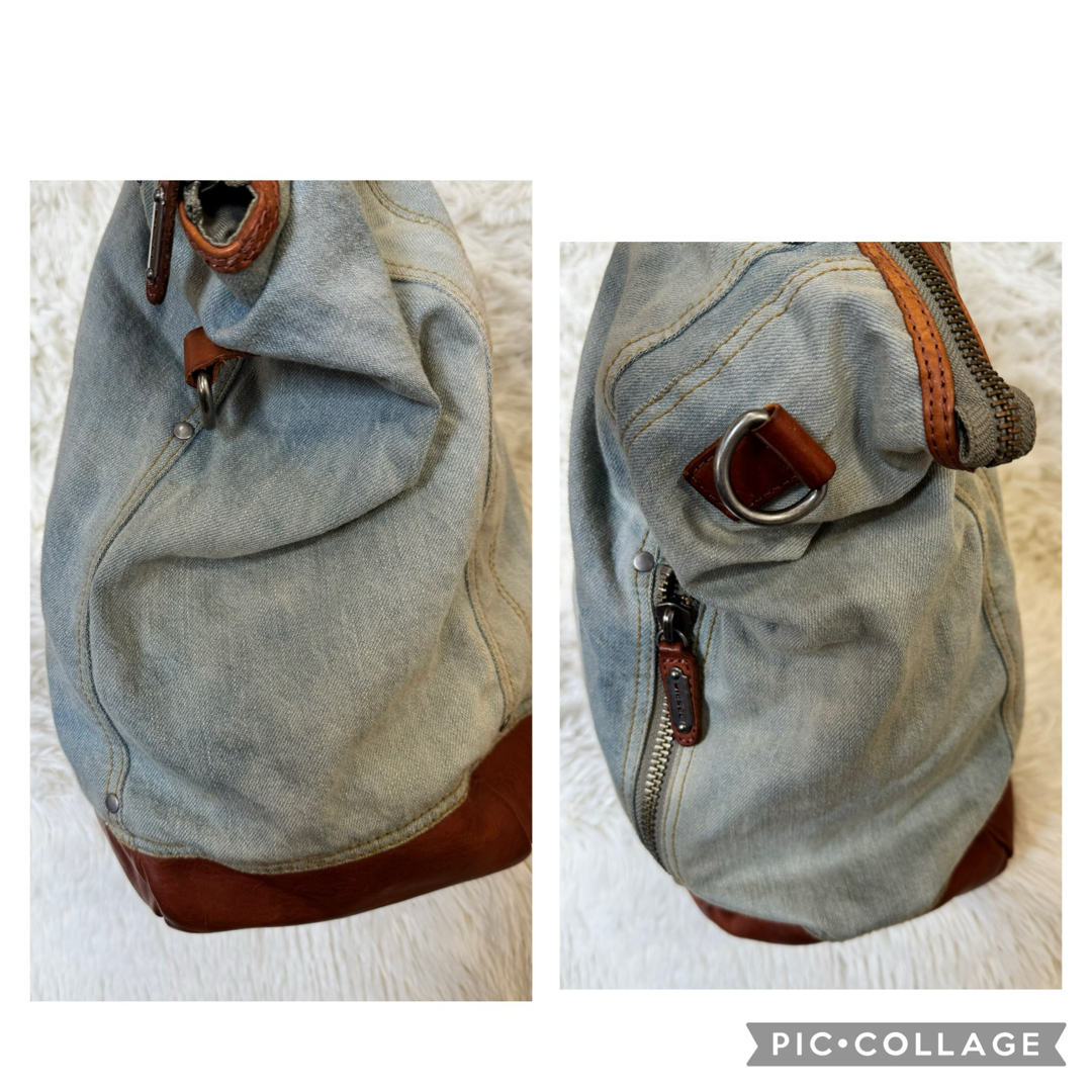 DIESEL - DIESEL ディーゼル デニムトートバッグ 大容量の通販 DIESEL - DIESEL ディーゼル デニムトートバッグ 大容量の通販
