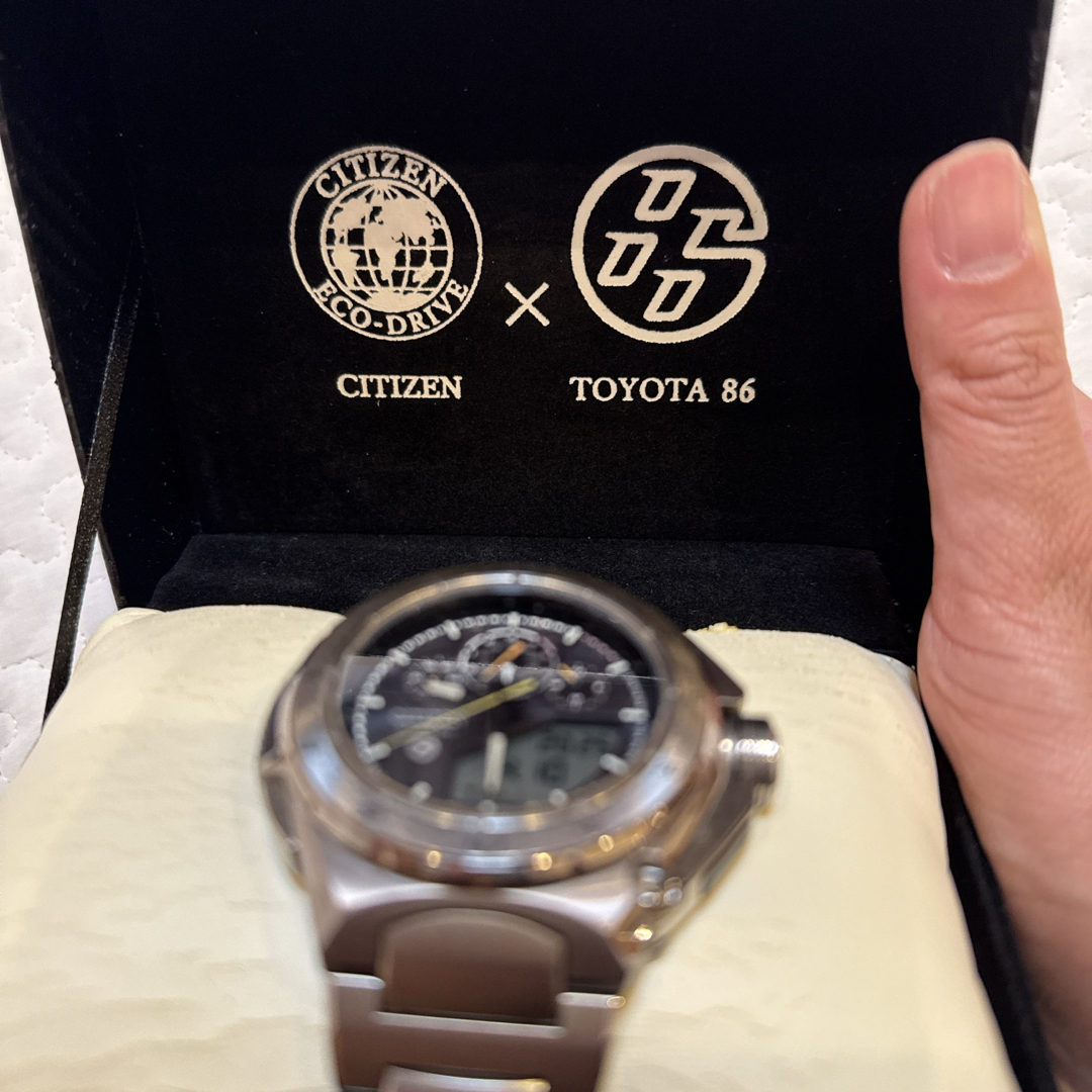 SEIKO - 【新品未使用】『CITIZEN』 × 『TOYOTA 86』 コラボ SEIKO - 【新品未使用】『CITIZEN』 × 『TOYOTA 86』 コラボ