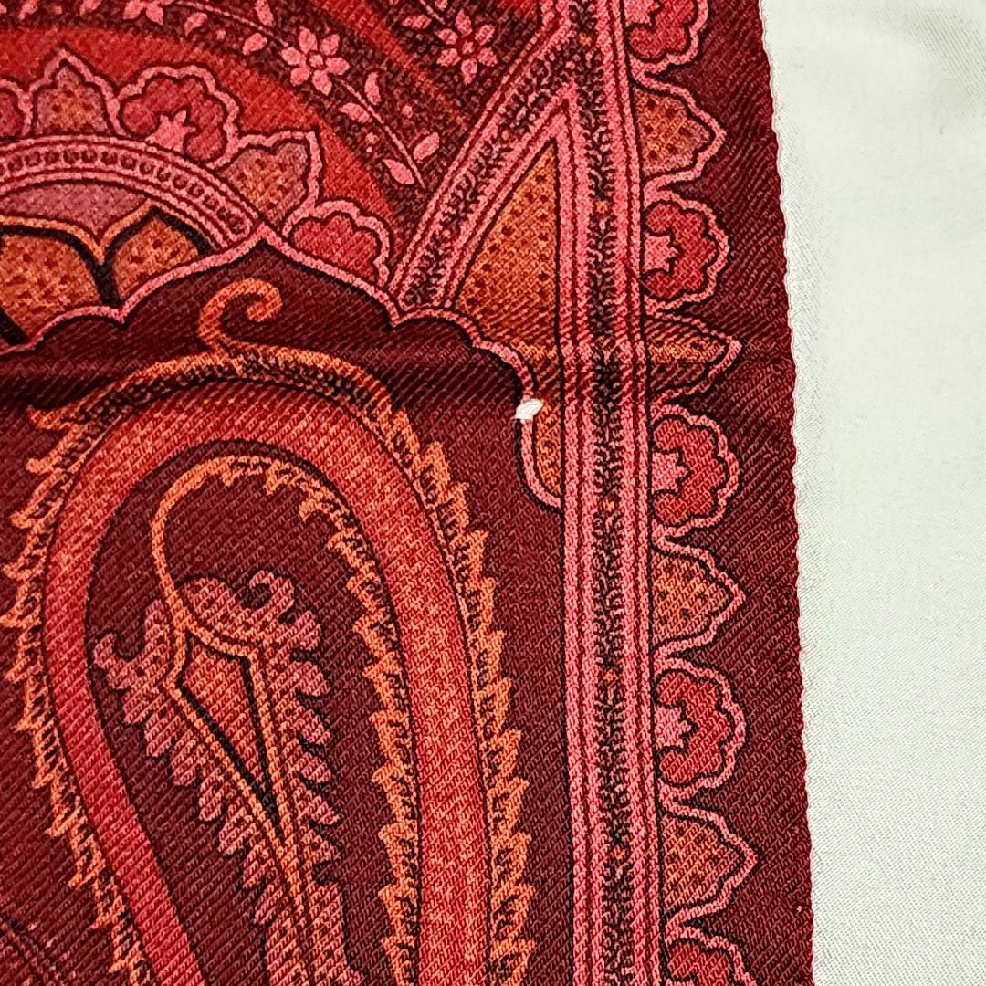 ETRO - ☆ETRO☆ ストール ペイズリー柄 ウール混 ワインレッド ETRO - ☆ETRO☆ ストール ペイズリー柄 ウール混 ワインレッド