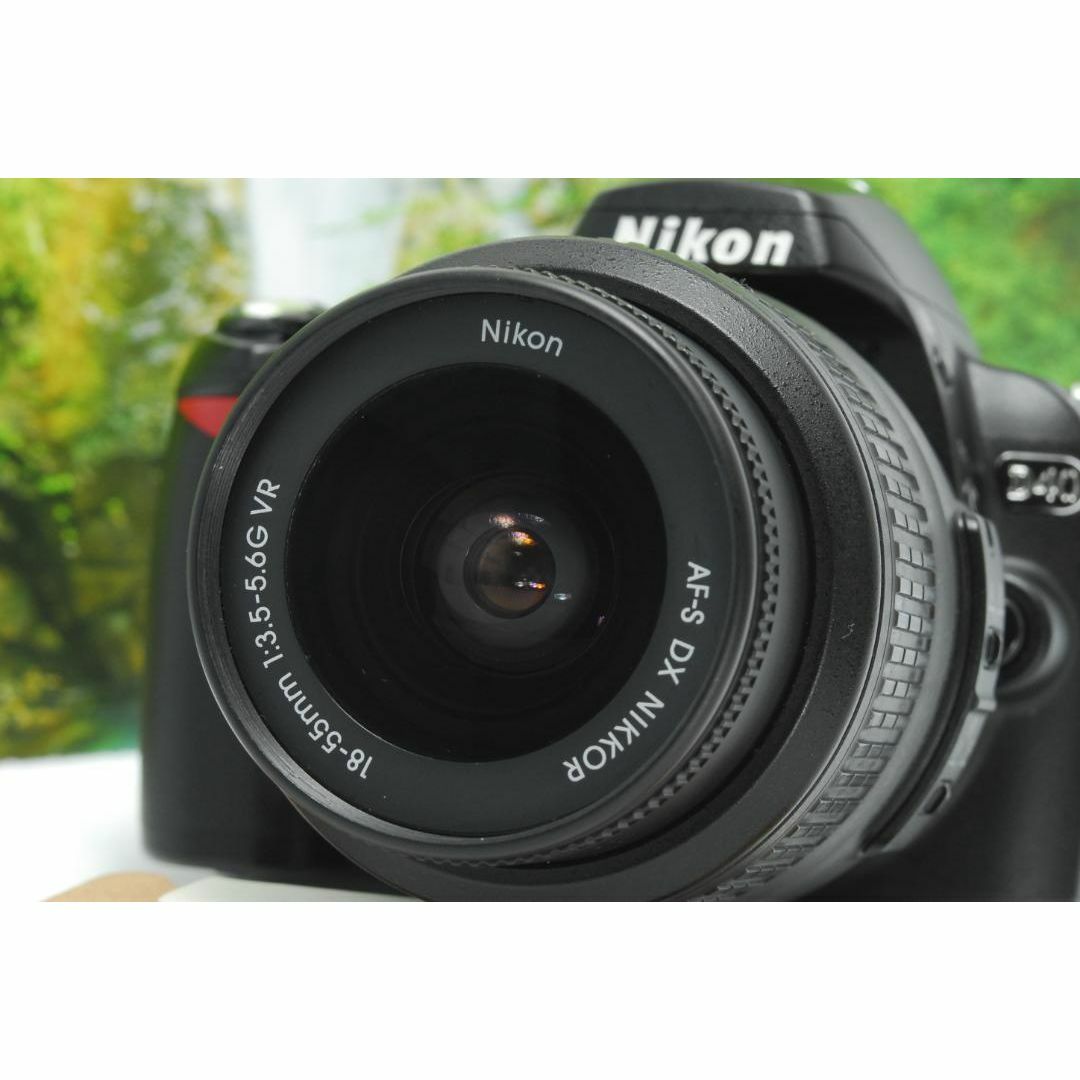 Nikon - ✨コンパクトでお手頃な一眼レフ✨Nikon D40✨色鮮やか Nikon - ✨コンパクトでお手頃な一眼レフ✨Nikon D40✨色鮮やか