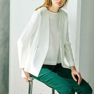 Theory luxe(ノーカラージャケット)のフリマアイテム一覧 Theory luxe(ノーカラージャケット)のフリマアイテム一覧