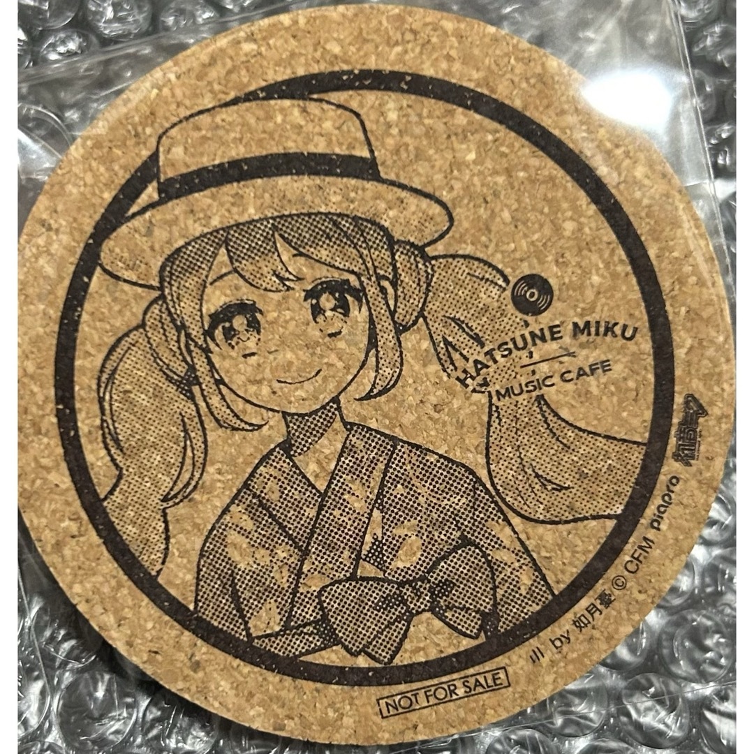 初音ミク アニオン秋葉原 Musicコラボカフェ コースター エンタメ/ホビーのアニメグッズ(その他)の商品写真