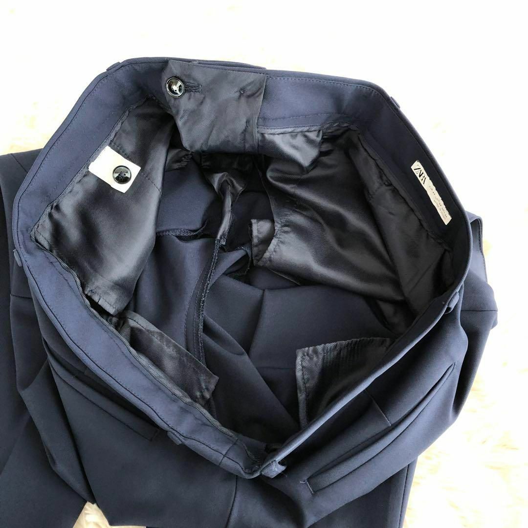 ZARA - ZARAザラセットアップスーツネイビー紺色2XL相当54大きい ZARA - ZARAザラセットアップスーツネイビー紺色2XL相当54大きい