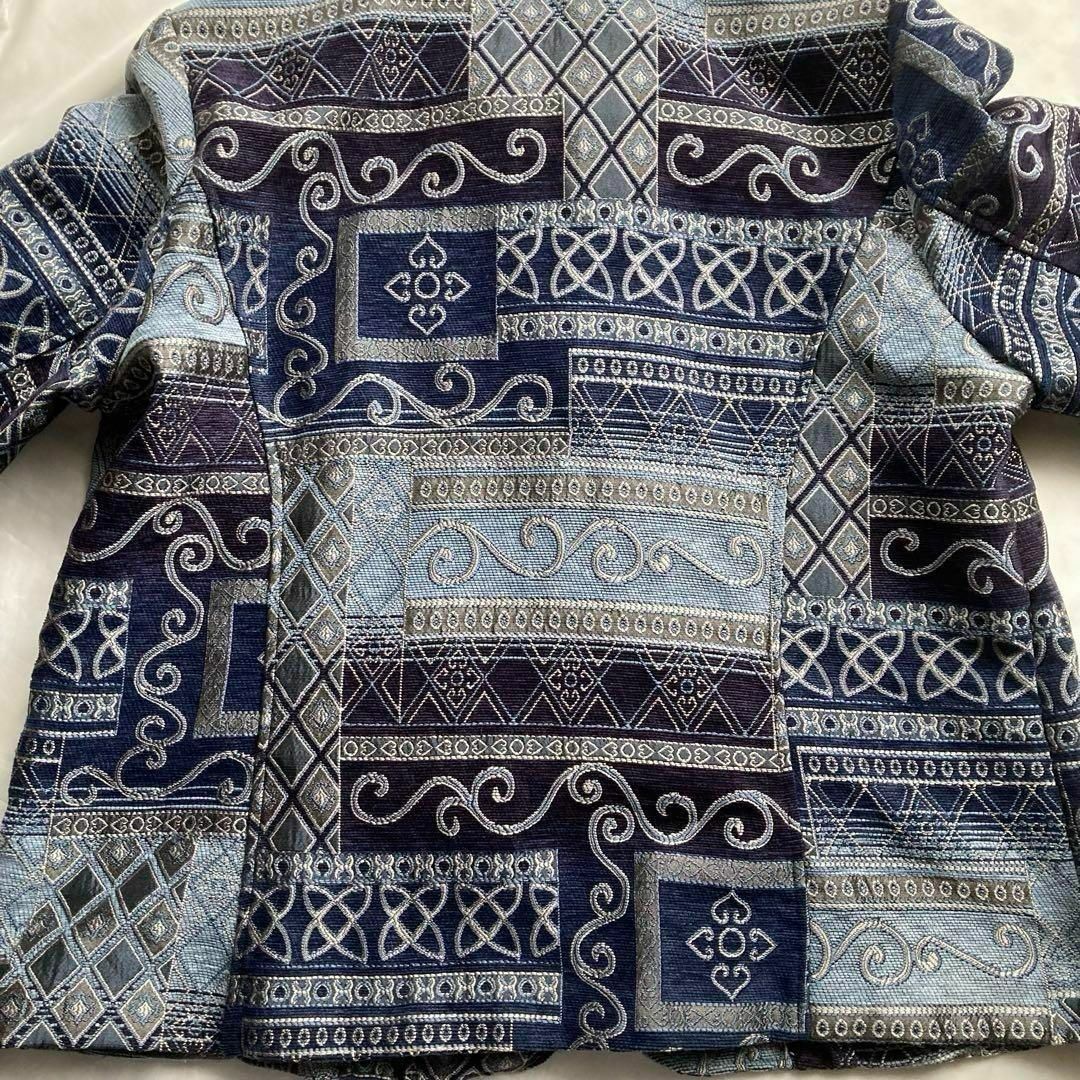 VINTAGE - ヴィンテージ USA古着 ゴブランジャケット 刺繍 民族 VINTAGE - ヴィンテージ USA古着 ゴブランジャケット 刺繍 民族