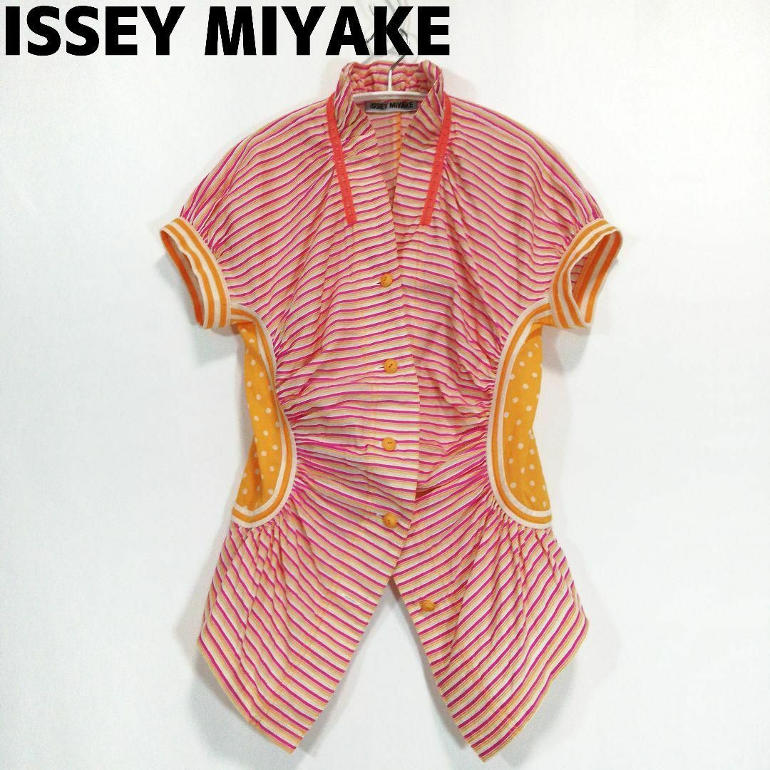 ISSEY MIYAKE - ISSEY MIYAKE 変形 ブラウス シャツ 薄手 ISSEY MIYAKE - ISSEY MIYAKE 変形 ブラウス シャツ 薄手