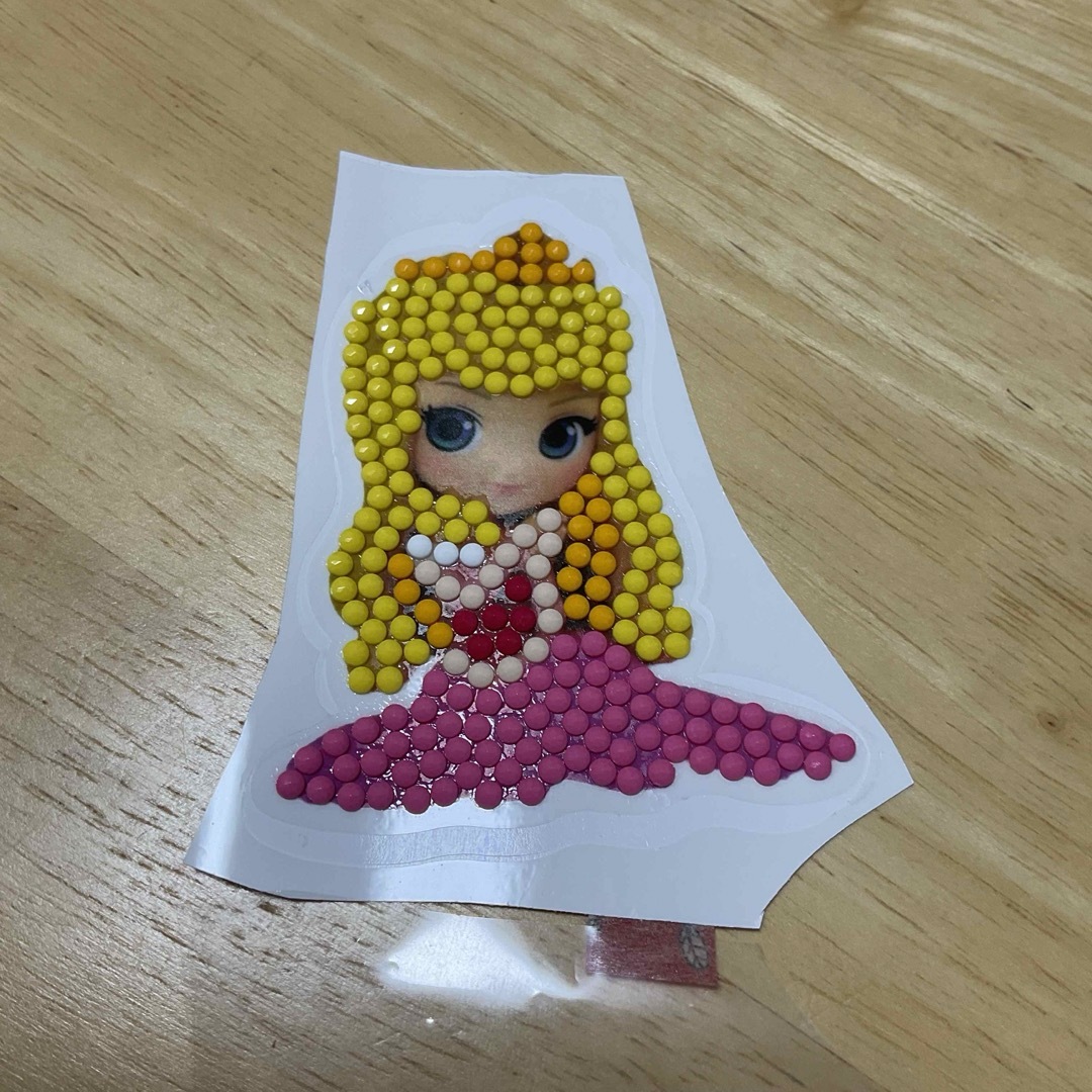 デコシール 姫 5 ハンドメイドの文具/ステーショナリー(しおり/ステッカー)の商品写真