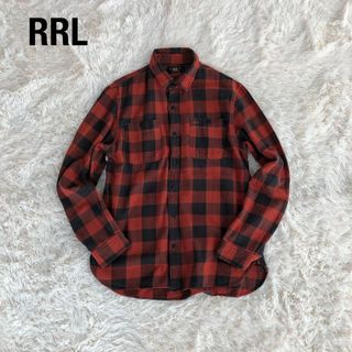 RRL - RRL オンブレチェック コットンシャツ Sサイズ 希少の通販 RRL - RRL オンブレチェック コットンシャツ Sサイズ 希少の通販