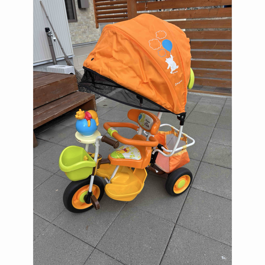 ides - 幼児用三輪車 プーさん カーゴドームの通販 by Yu's shop ides - 幼児用三輪車 プーさん カーゴドームの通販 by Yu's shop