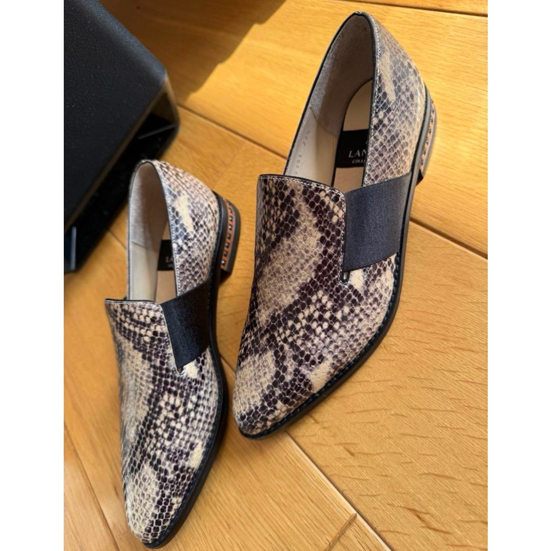 LANVIN COLLECTION - 【送料無料】新品LANVIN フラットローファー タッセルモチーフフリンジ