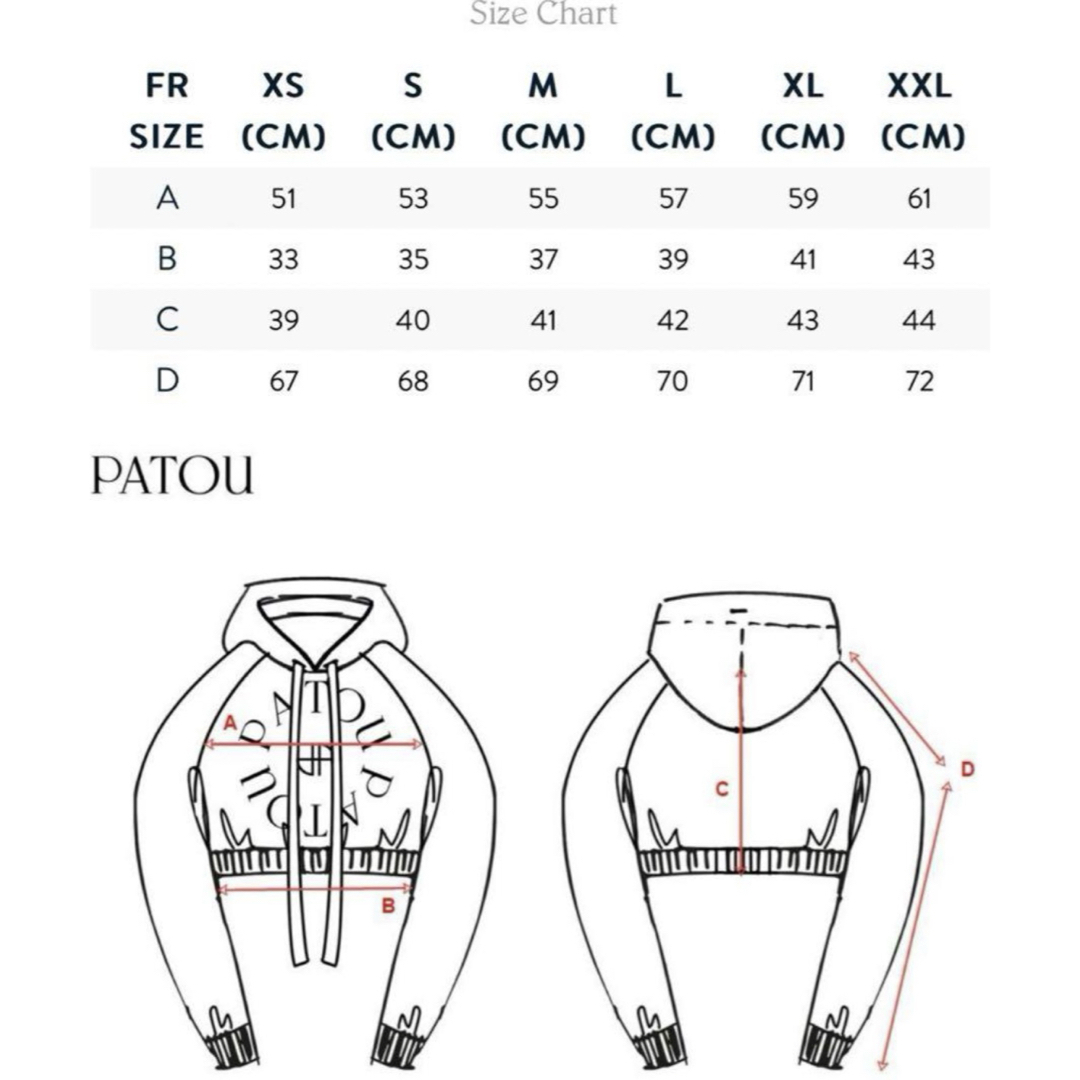 PATOU - 【新品未使用タグ付】PATOU Medallion パーカー PATOU - 【新品未使用タグ付】PATOU Medallion パーカー