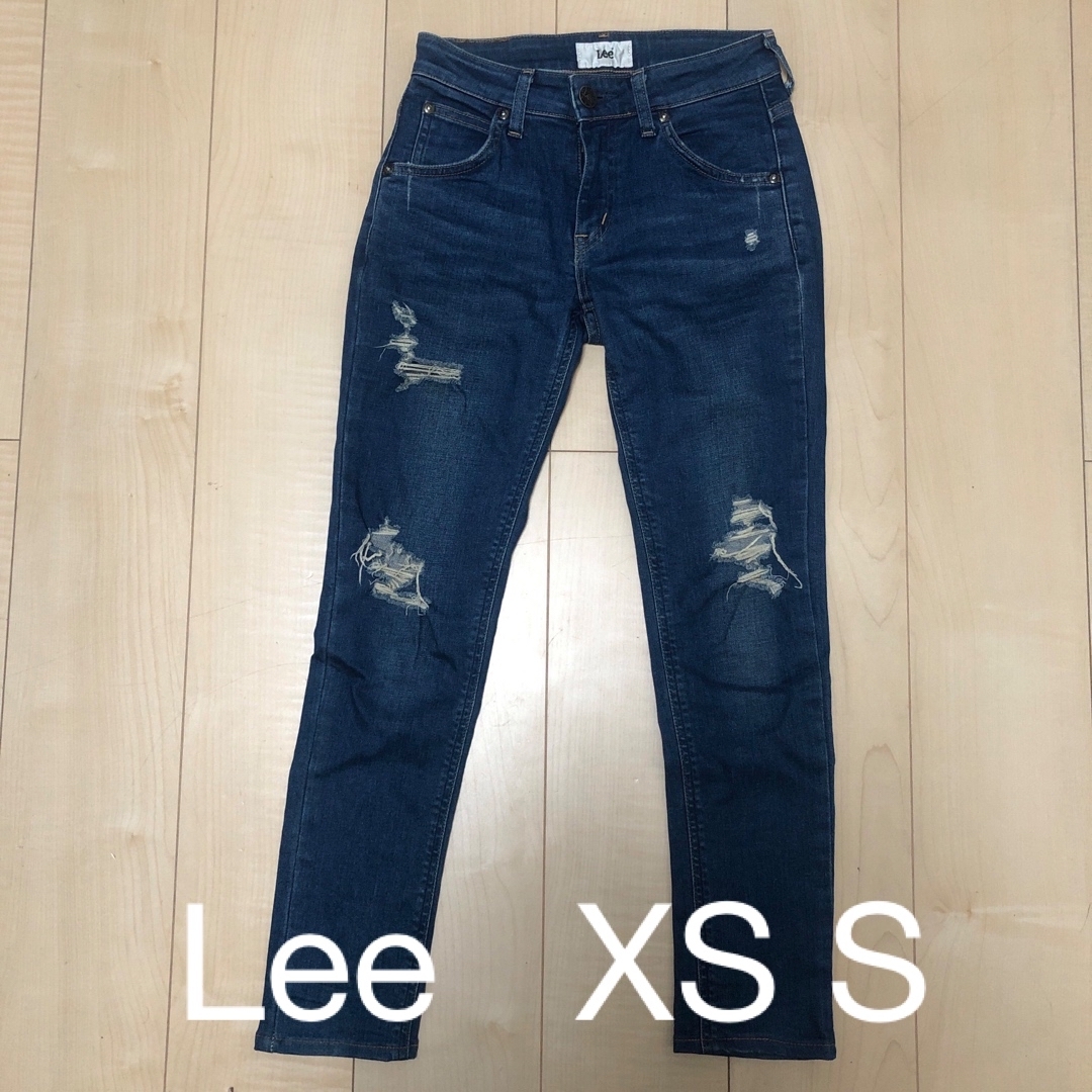 Lee - ☆日本製☆Lee リー スキニー デニム ダメージ ジーンズ Lee - ☆日本製☆Lee リー スキニー デニム ダメージ ジーンズ