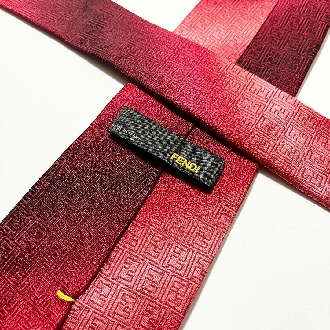 FENDI - 激レア☆【美品】フェンディ ネクタイ ズッカ柄 FF FENDI - 激レア☆【美品】フェンディ ネクタイ ズッカ柄 FF