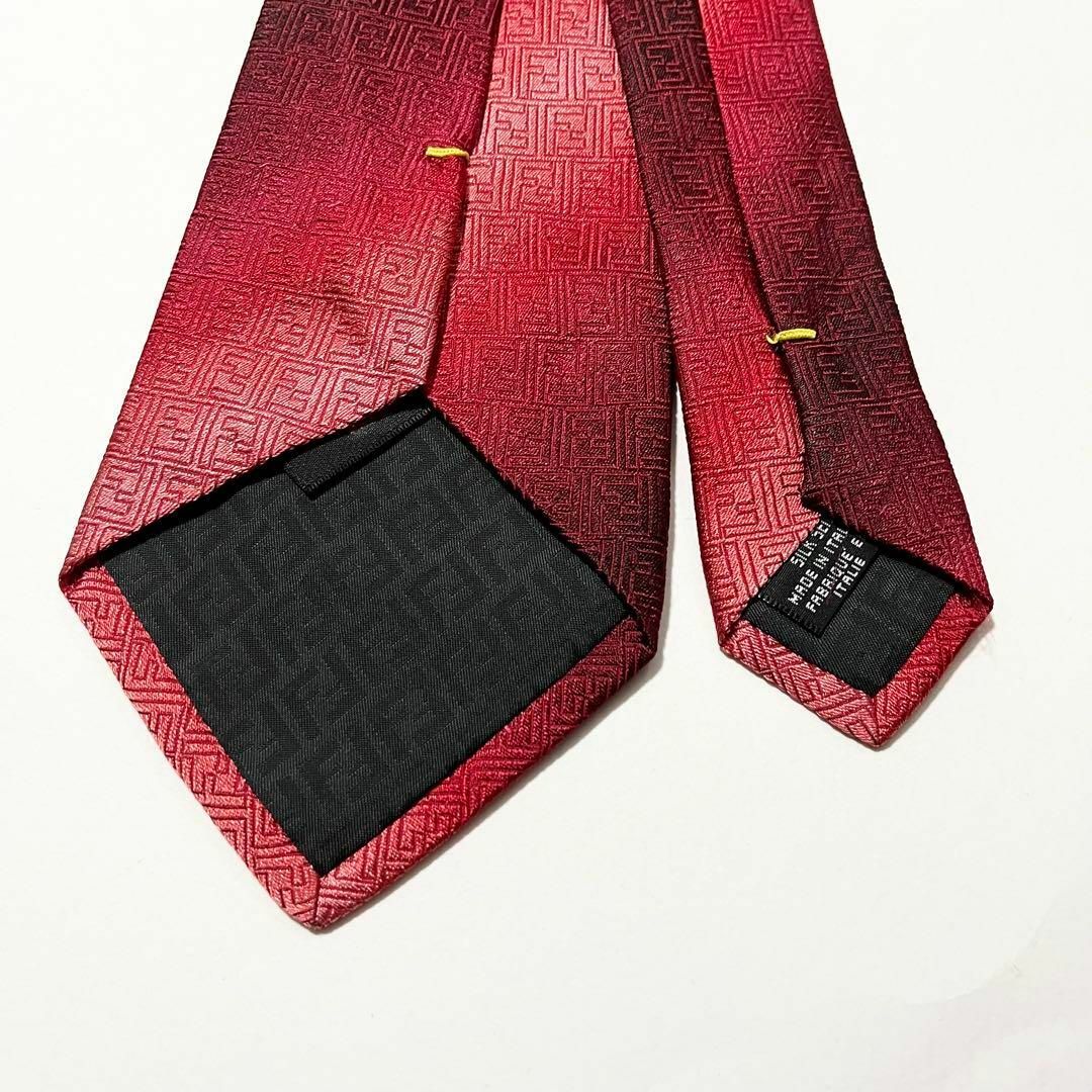 FENDI - 激レア☆【美品】フェンディ ネクタイ ズッカ柄 FF FENDI - 激レア☆【美品】フェンディ ネクタイ ズッカ柄 FF