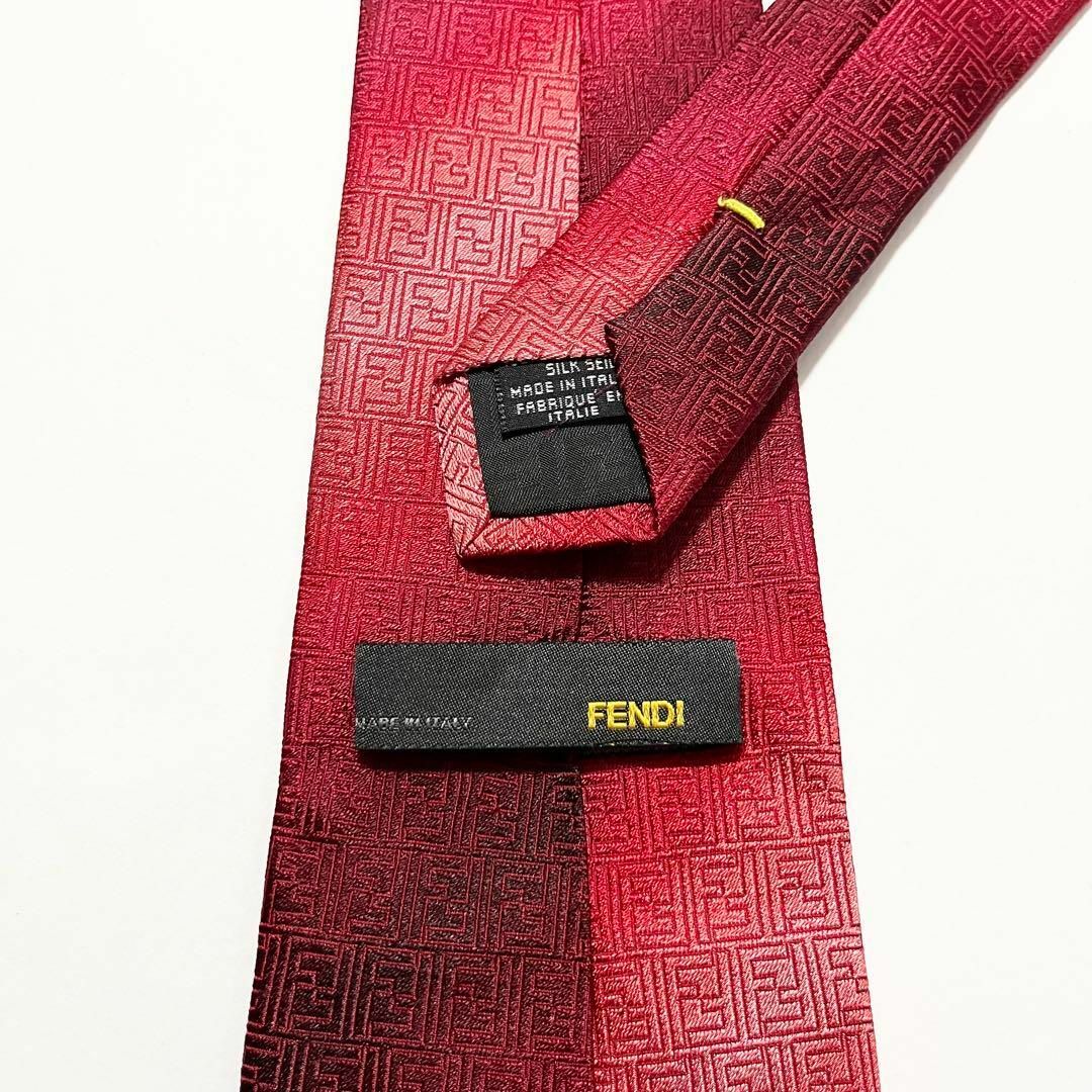 FENDI - 激レア☆【美品】フェンディ ネクタイ ズッカ柄 FF FENDI - 激レア☆【美品】フェンディ ネクタイ ズッカ柄 FF