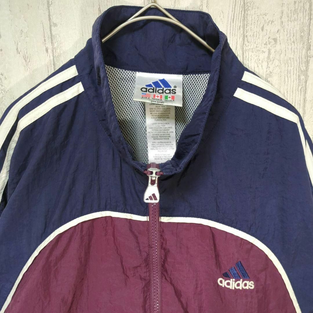 adidas - adidas ビンテージ ナイロンジャケット 万国旗タグ adidas - adidas ビンテージ ナイロンジャケット 万国旗タグ