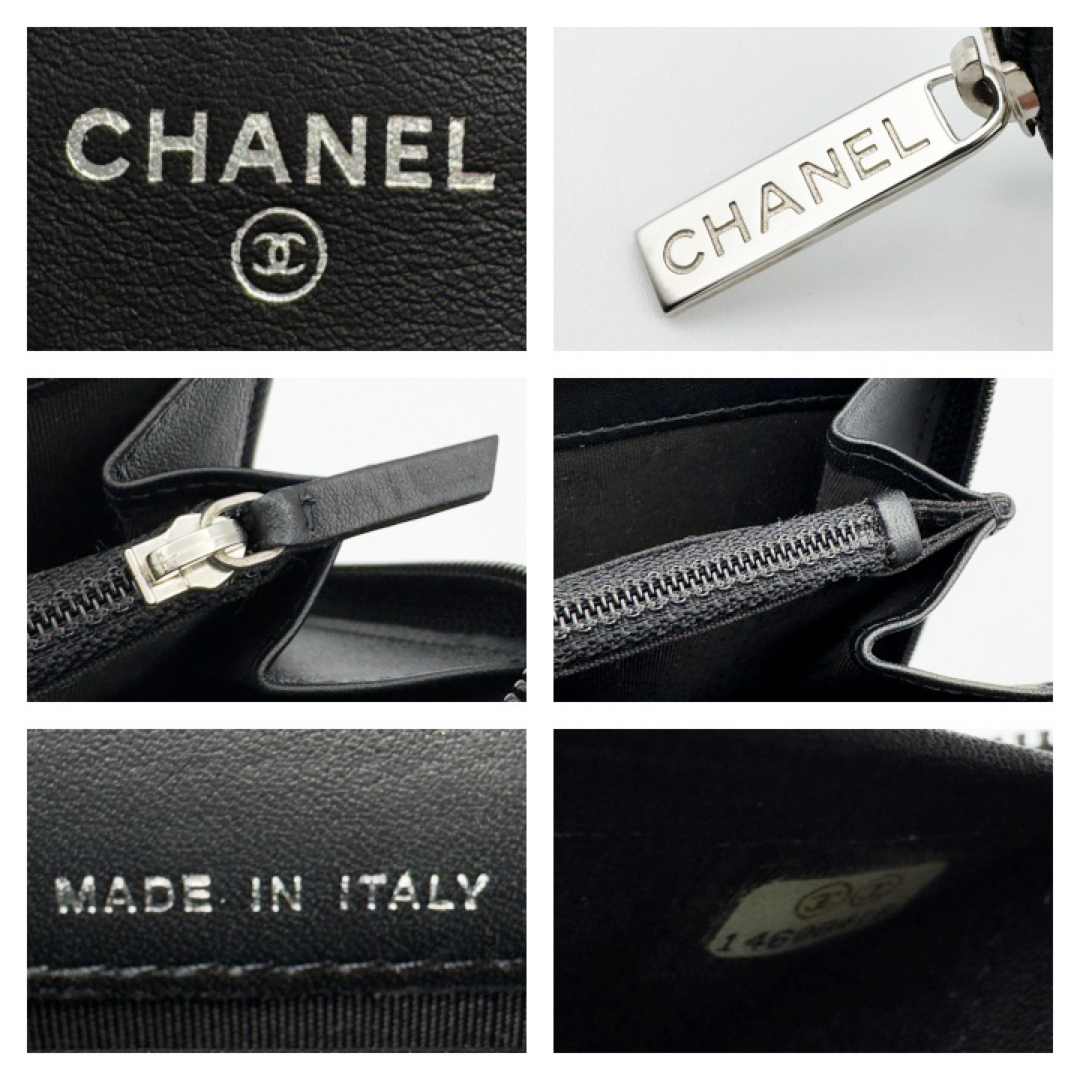 CHANEL - 国内正規品 未使用 シャネル財布 キャビアスキン CHANEL - 国内正規品 未使用 シャネル財布 キャビアスキン
