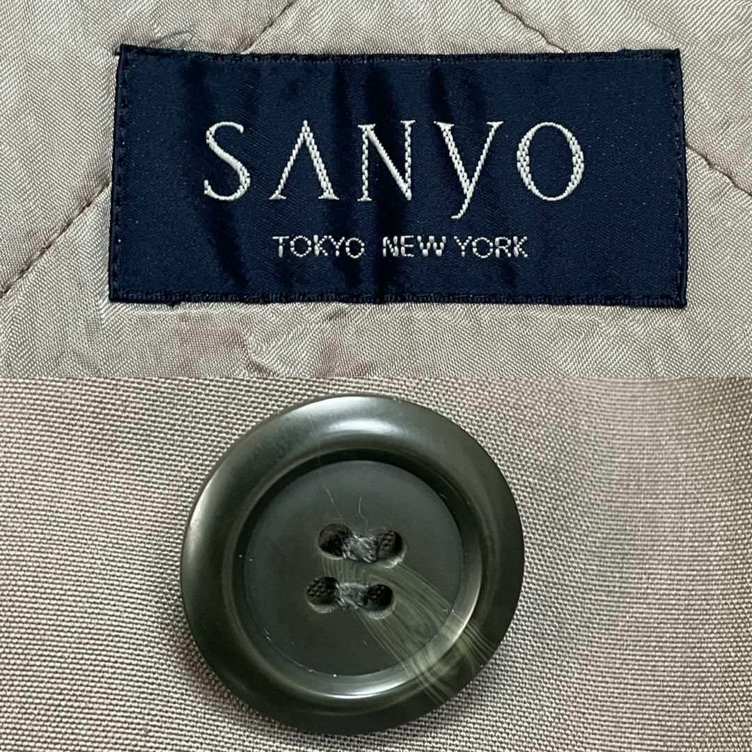 SANYO - SANYO ライナー付き ステンカラーコート 92-80-170 L SANYO - SANYO ライナー付き ステンカラーコート 92-80-170 L