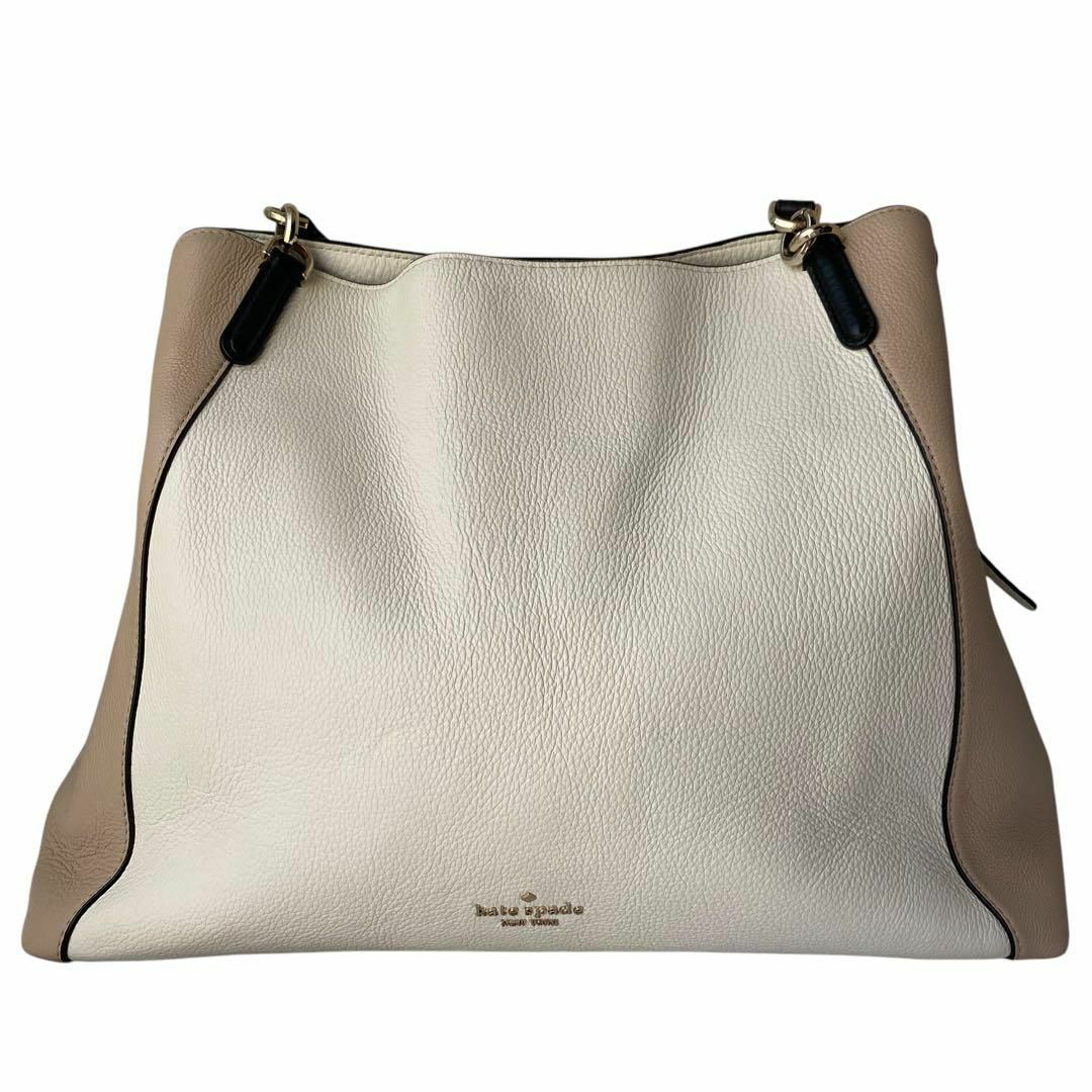 kate spade NEW YORK - 極美品 ケイトスペード 大容量 A4可 kate spade NEW YORK - 極美品 ケイトスペード 大容量 A4可