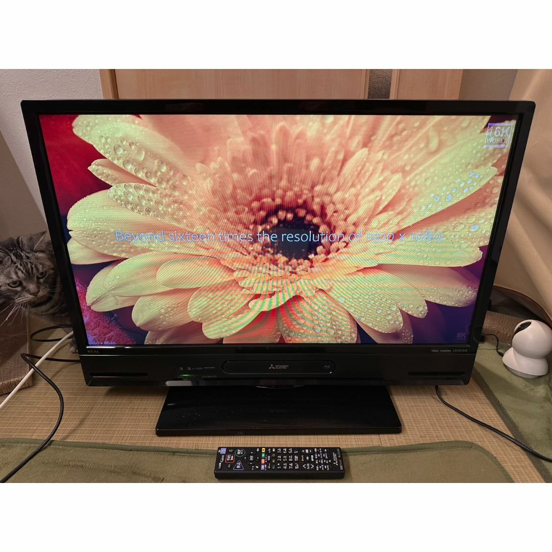 三菱 - 三菱 LCD-V32BHR11 ブルーレイ&レコーダー内蔵 32型 1TB 三菱 - 三菱 LCD-V32BHR11 ブルーレイ&レコーダー内蔵 32型 1TB