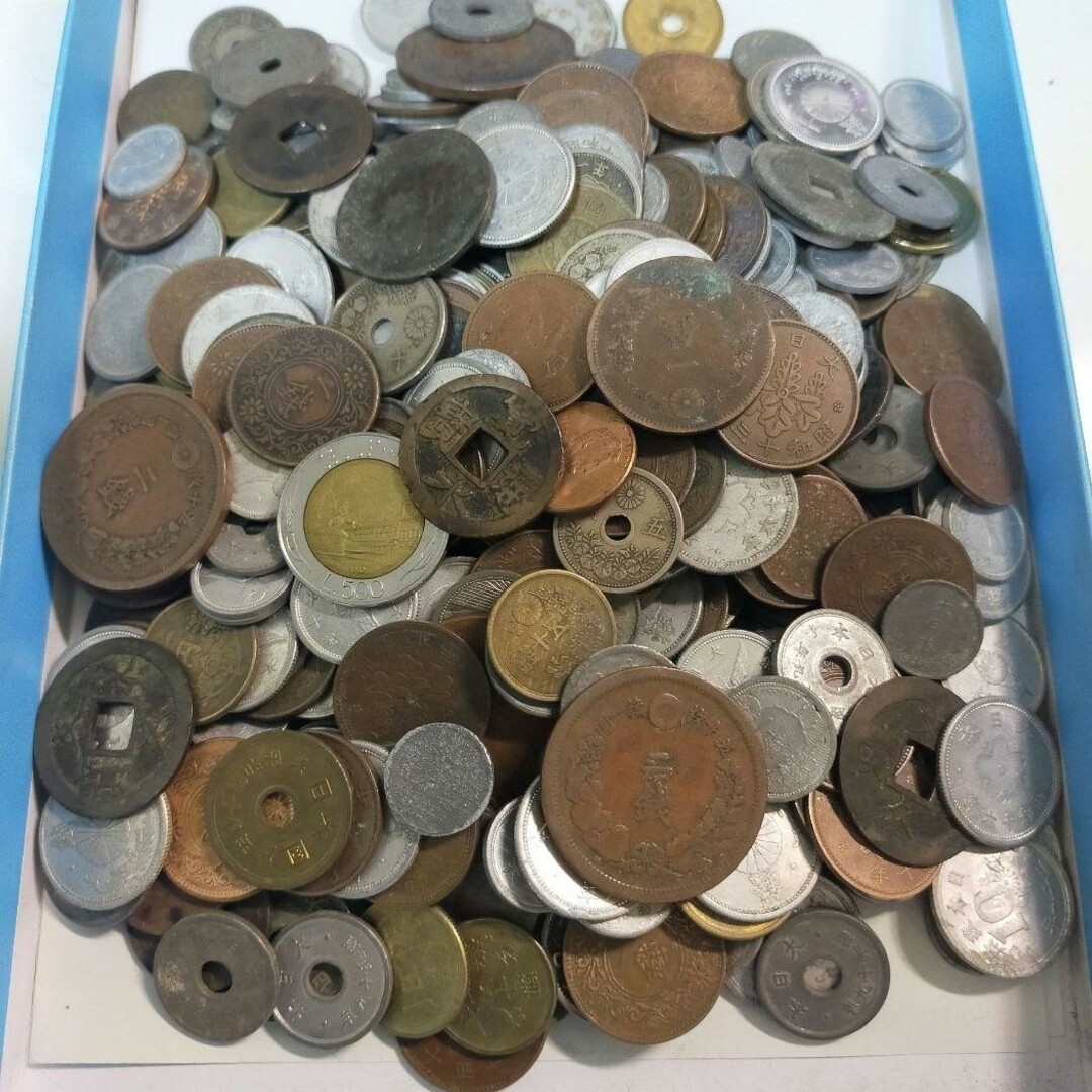 古銭 約1kg 寛永通宝 文久永宝 古銭まとめ (3-141)の通販 by M 古銭 約1kg 寛永通宝 文久永宝 古銭まとめ (3-141)の通販 by M