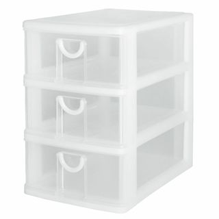 【特価セール】サンコープラスチック(SankoPlastic) 小物収納3段 エ(ケース/ボックス)