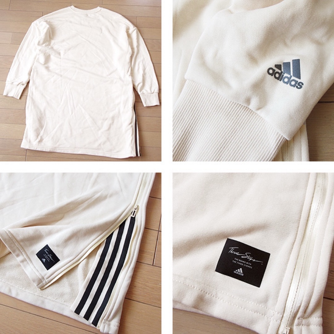 adidas - 美品 M アディダス レディース スウェットワンピース adidas - 美品 M アディダス レディース スウェットワンピース
