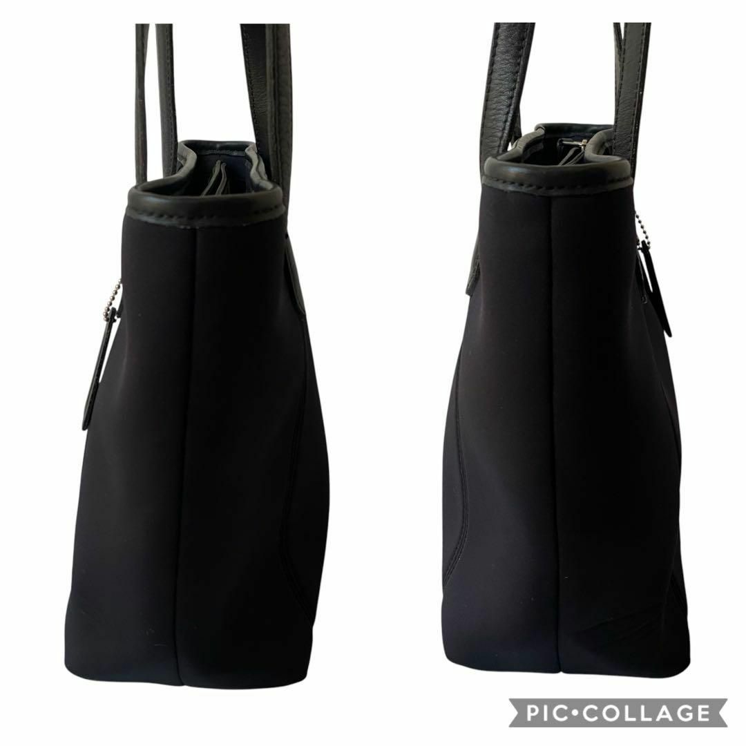 COACH - 極美品 コーチ A4可 トートバッグ ブラック COACH - 極美品 コーチ A4可 トートバッグ ブラック