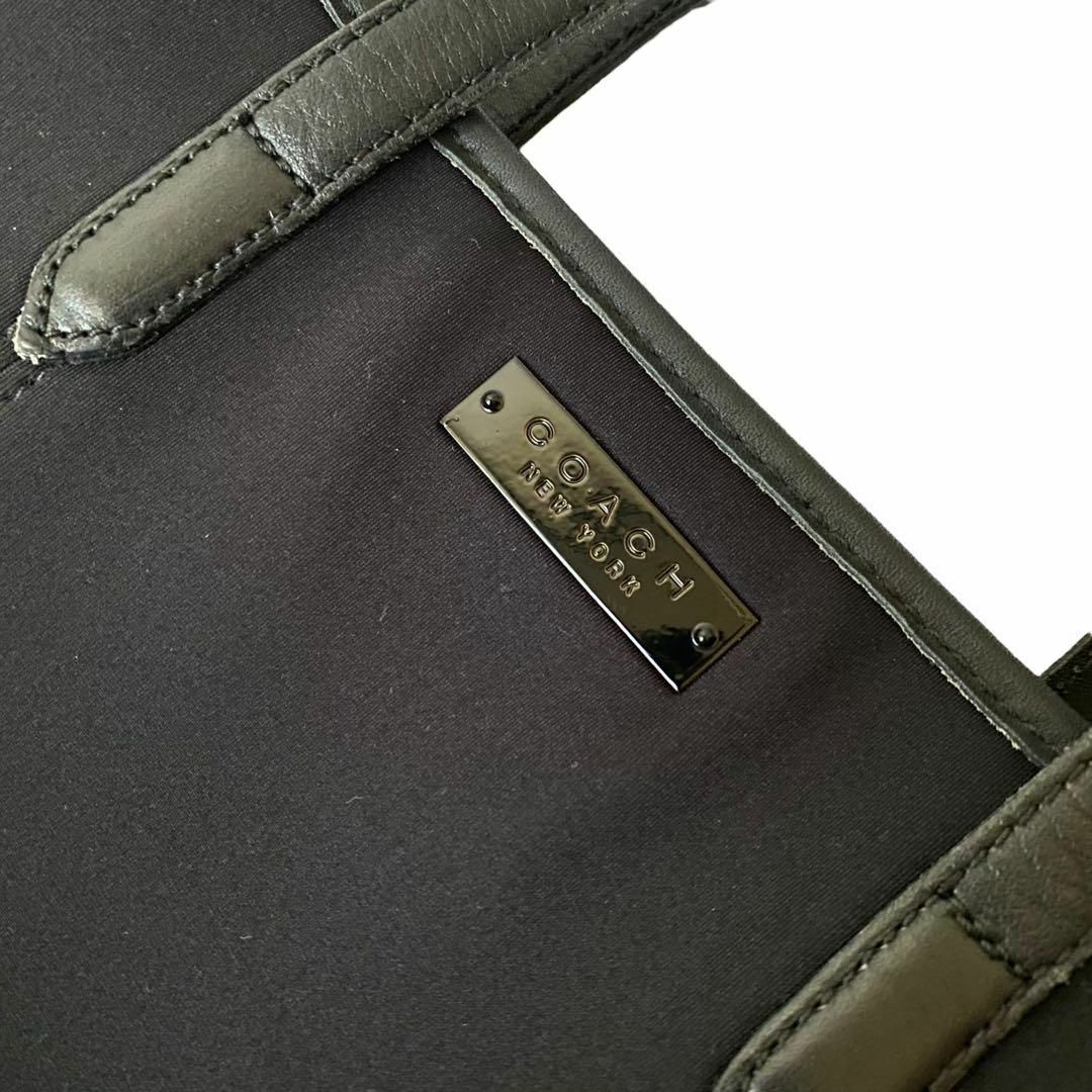 COACH - 極美品 コーチ A4可 トートバッグ ブラック COACH - 極美品 コーチ A4可 トートバッグ ブラック