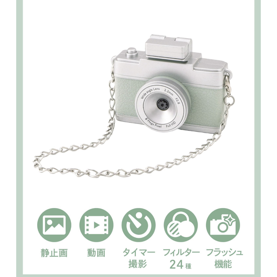 3COINS(スリーコインズ)のスリーコインズ ミニトイカメラ スリコ 3coins キッズ/ベビー/マタニティのおもちゃ(知育玩具)の商品写真