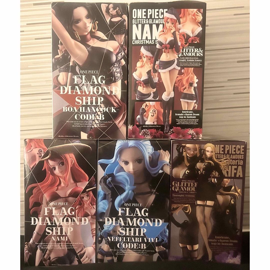 ONE PIECE - ONE PIECE フィギュア 未開封 FLAG DIAMOND SHIP 他 ONE PIECE - ONE PIECE フィギュア 未開封 FLAG DIAMOND SHIP 他