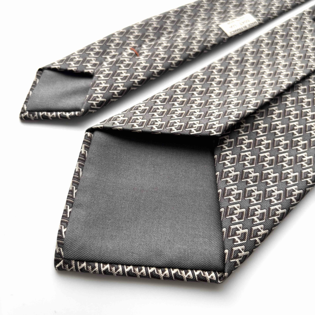 HERMES - ꧁極美品꧂ エルメス ネクタイ ファソネ H柄 H織りタイ HERMES - ꧁極美品꧂ エルメス ネクタイ ファソネ H柄 H織りタイ
