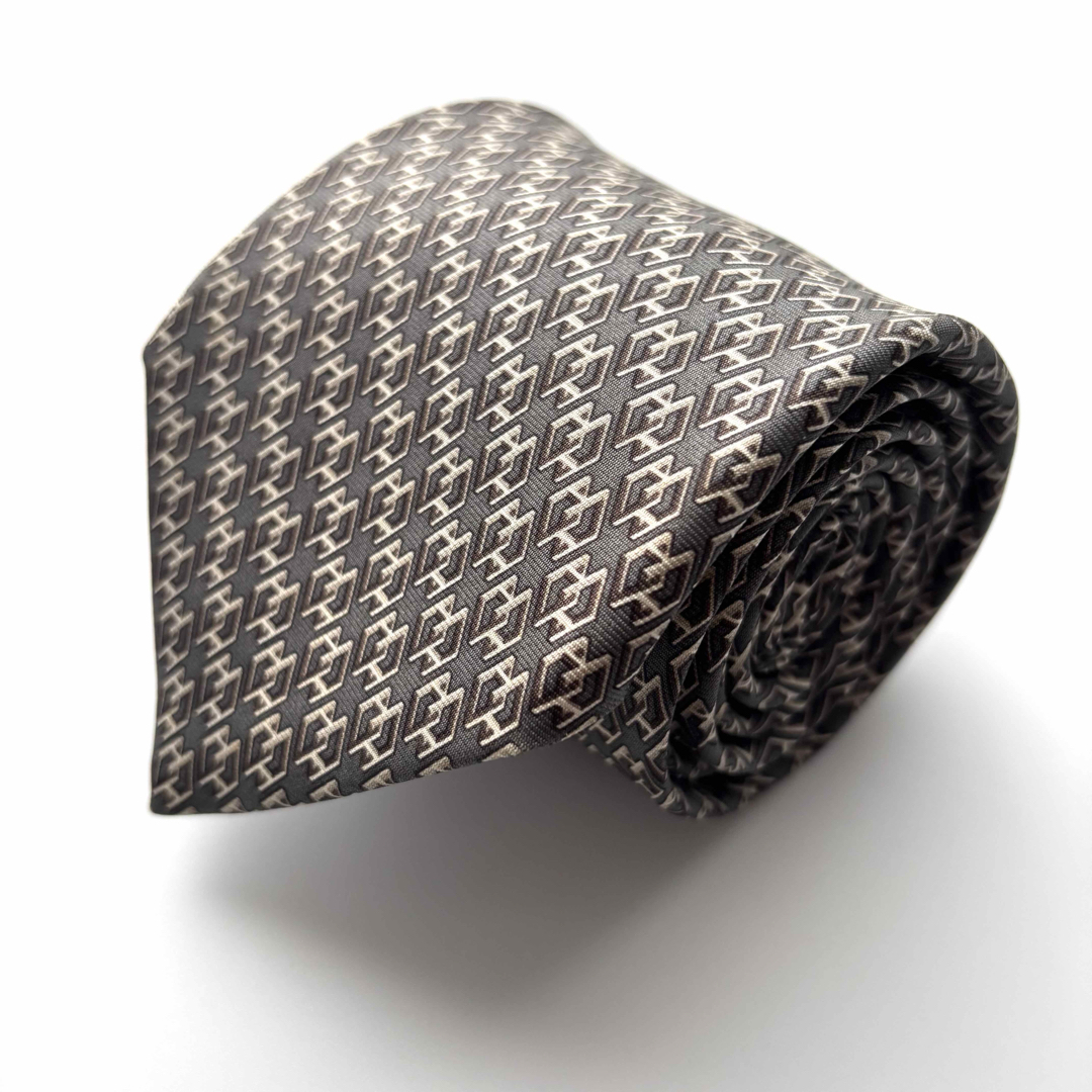 HERMES - ꧁極美品꧂ エルメス ネクタイ ファソネ H柄 H織りタイ HERMES - ꧁極美品꧂ エルメス ネクタイ ファソネ H柄 H織りタイ