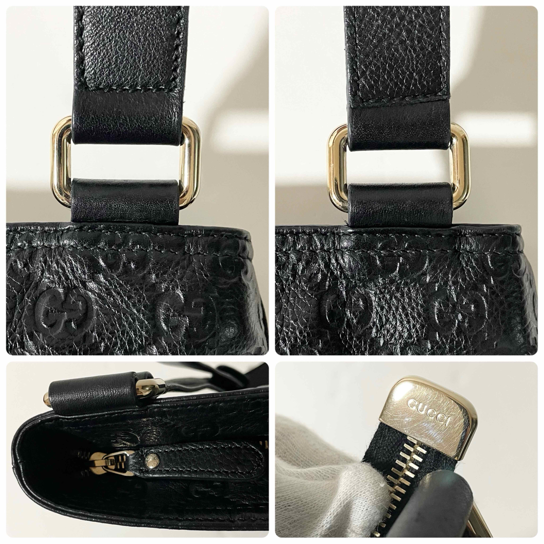 GUCCI - 【極美品】グッチ シマ レザー ショルダーバッグ GUCCI - 【極美品】グッチ シマ レザー ショルダーバッグ