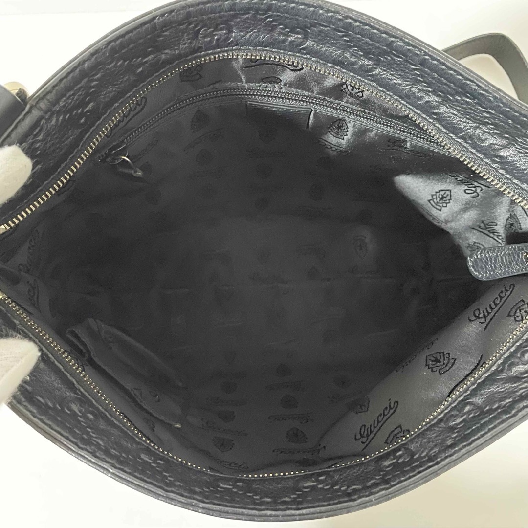 GUCCI - 【極美品】グッチ シマ レザー ショルダーバッグ GUCCI - 【極美品】グッチ シマ レザー ショルダーバッグ