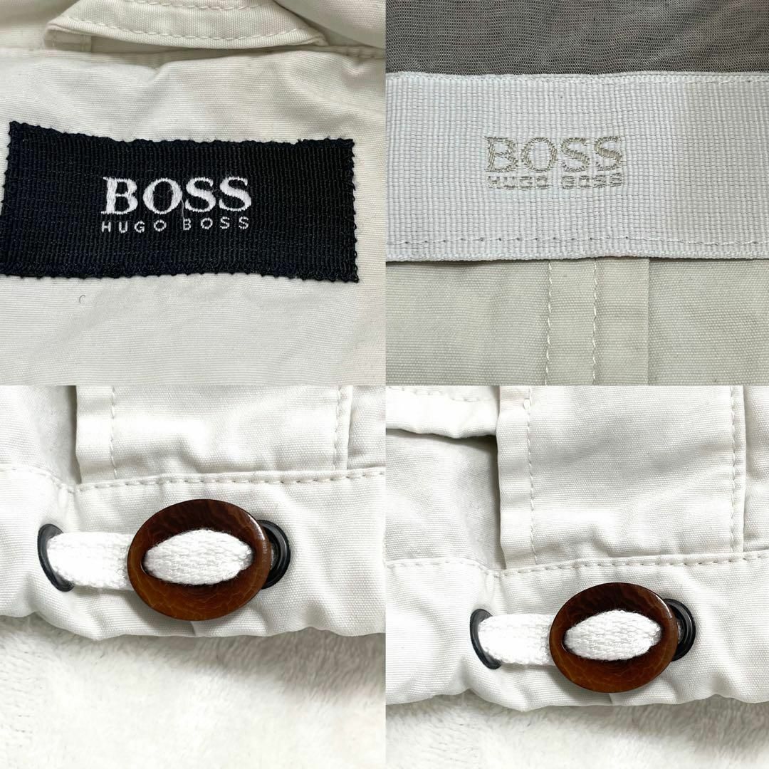 HUGO BOSS - HUGO BOSS ホワイト コートジャケット サイズ50 HUGO BOSS - HUGO BOSS ホワイト コートジャケット サイズ50