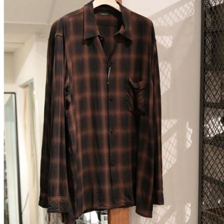 COMOLI - 本日中のみ出品 25SS COMOLI レーヨンウエスタンシャツ COMOLI - 本日中のみ出品 25SS COMOLI レーヨンウエスタンシャツ