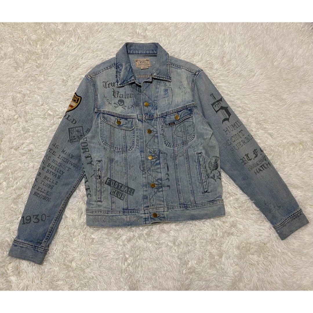 POLO RALPH LAUREN - 希少 ポロラルフローレン デニムジャケット POLO RALPH LAUREN - 希少 ポロラルフローレン デニムジャケット