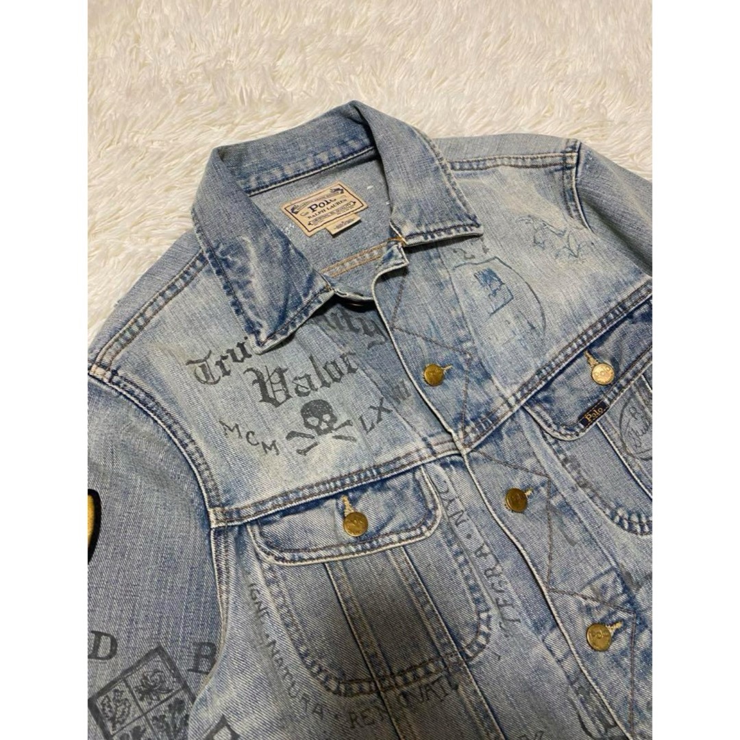 POLO RALPH LAUREN - 希少 ポロラルフローレン デニムジャケット POLO RALPH LAUREN - 希少 ポロラルフローレン デニムジャケット