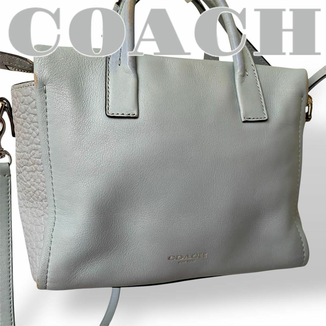 COACH - 良品 コーチ 2way ショルダーバッグ ハンドバッグ COACH - 良品 コーチ 2way ショルダーバッグ ハンドバッグ