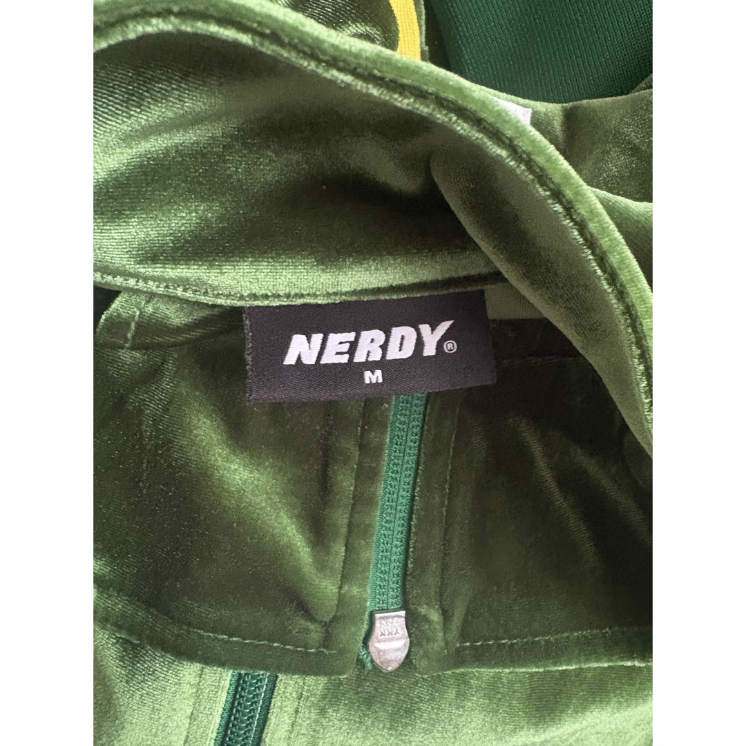 nerdy ベロアジャージ トラックジャケット セットアップの通販 nerdy ベロアジャージ トラックジャケット セットアップの通販