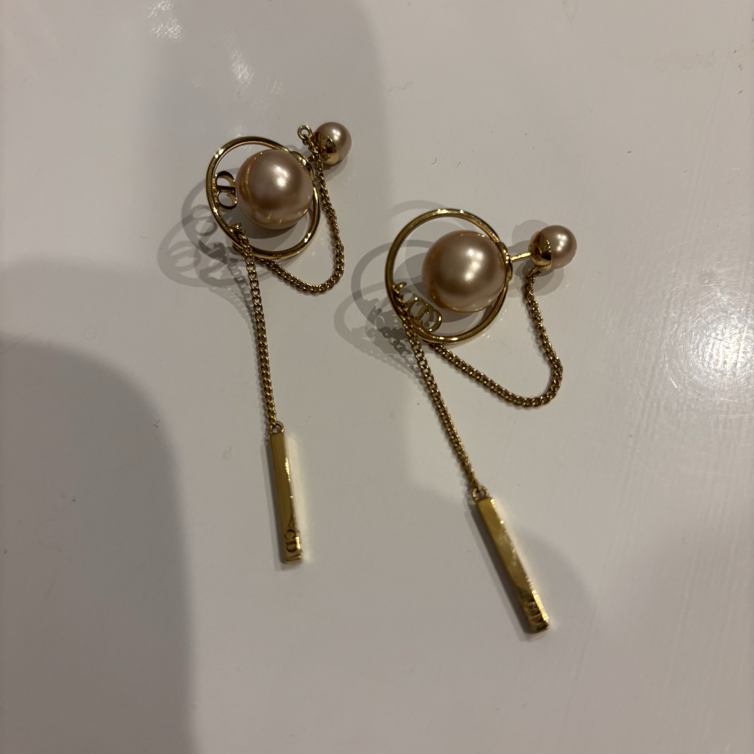 Christian Dior - 【美品】Dior ディオール ピアス ゴールド Christian Dior - 【美品】Dior ディオール ピアス ゴールド