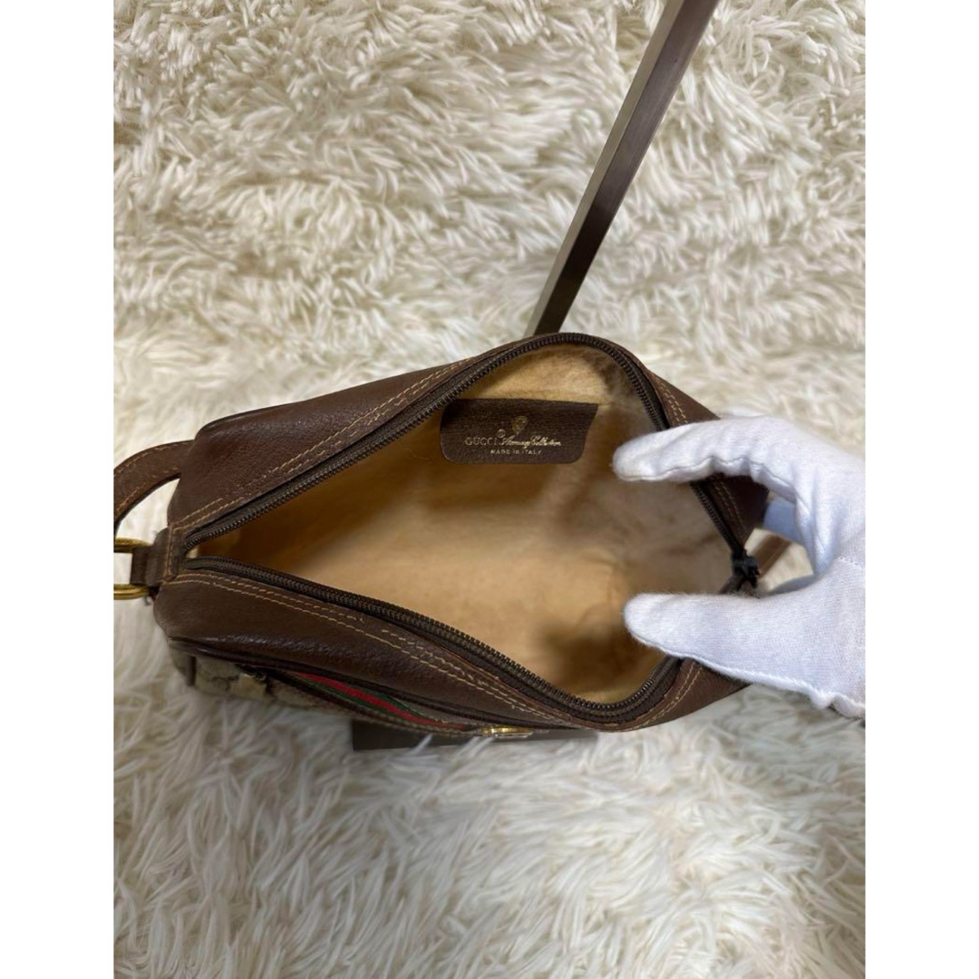 GUCCI - 希少 レア オールドグッチ GG 総柄 レザー ショルダー GUCCI - 希少 レア オールドグッチ GG 総柄 レザー ショルダー